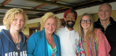 Dutch celebrity visits Melkhoutfontein
